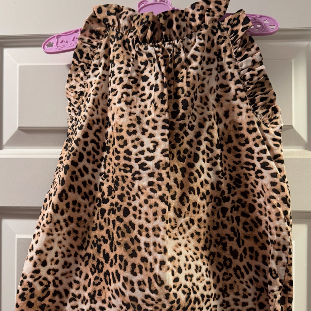 Janie and Jack Leopard Print Top